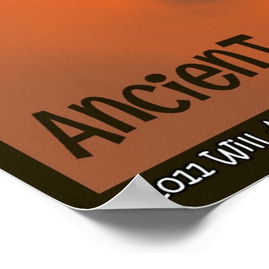 Funny Cartoon Tai Chi Poster van Rick London (Hoek)