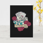 Funny Casino Kaart (Gele Bloem)