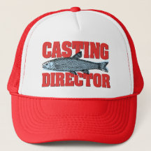 Funny Casting Director Vist Angler Trucker Hat