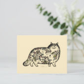 Funny Cat 2014 Calendrier Carte postale (Debout devant)