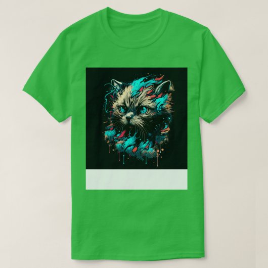 Funny Cat 4 T-shirt (Design voorkant)