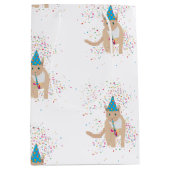 Funny Cat Animals met een partij Medium Cadeauzakje (Voorkant)