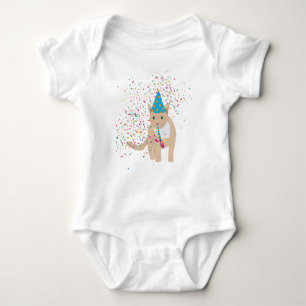 Funny Cat Animals met een partij Romper