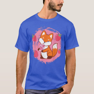 Funny Cat Boba Tea Bubble Tea Anime Kawaii voor Gi T-shirt