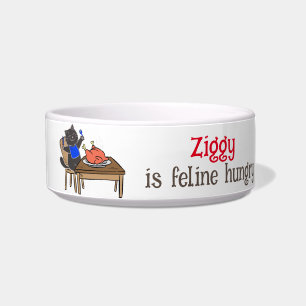 Funny Cat Bowl, voor je Furry Friend Voerbakje