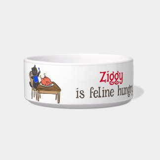 Funny Cat Bowl,  voor je Furry Friend Voerbakje