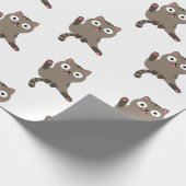 Funny Cat Cadeaupapier (Hoek)