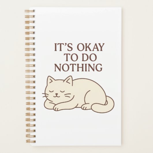 Funny Cat Carnet - mignon Journal pour Amoureux de (Devant)
