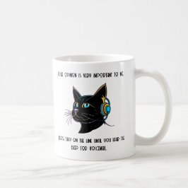 Funny Cat Coffee Mok Sarcastisch Kantoor Gift Idee