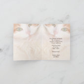 Funny Cat Cute Moving New Address Aankondiging (Binnen)