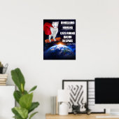 Funny Cat: Evolutie Poster (Thuiskantoor)
