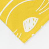 Funny cat fabric patchwork wallpaper, abstract naa fleece deken (Hoek)