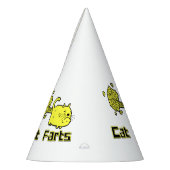 Funny Cat Farts Feesthoedjes (Links)