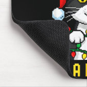 Funny Cat First Of All I'm A Delight Retro Gaming  Muismat (Hoek)