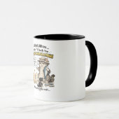 "Funny Cat Fishing Mug  (Devant droit)