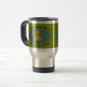 Funny Cat Herder Travel Mug Reisbeker (Voorkant links)