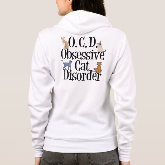 Funny Cat Hoodie (Achterkant)