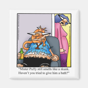 Funny Cat Humor Magnet Magneet