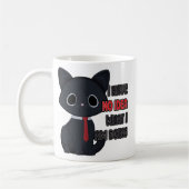 Funny Cat I Have No Idea What I Am Doing Mug (Gauche)