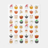 Funny Cat Kerstmis Blanket Fleece Deken (Voorkant)