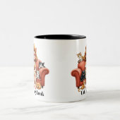 Funny Cat Lady Mom Coffee Mug (Centre)