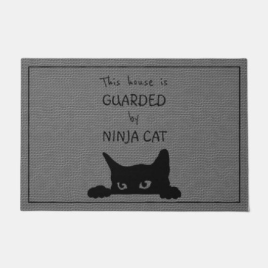 Funny Cat Large Doormat Deurmat (Voorkant)