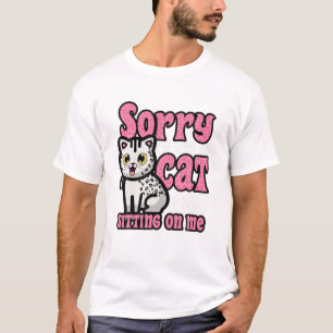 Funny Cat Lover Kitten Kat Eigenaar Humor T-shirt