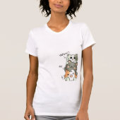 Funny Cat Lover T-Shirt (Devant)