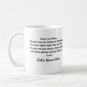 Funny Cat mam gift van Cat mokken