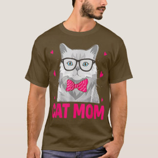 Funny Cat mammie  Best Cat Mama ooit T-shirt