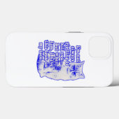Funny cat meme for cat-eigenaars en kat-liefhebber Case-Mate iPhone case (Achterkant (horizontaal))