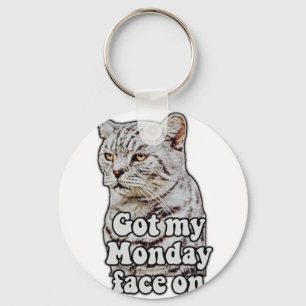 Funny cat meme for kitty lovers and cat lovers sleutelhanger