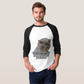 Funny cat meme for kitty lovers and cat owners t-shirt (Voorkant volledig)