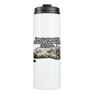 Funny cat meme for kitty owners and cat owners thermosbeker