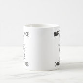 Funny Cat Mode Introvert Ne Disturbe Pas Mug (Centre)