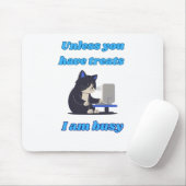 Funny cat mousepad muismat (Met muis)