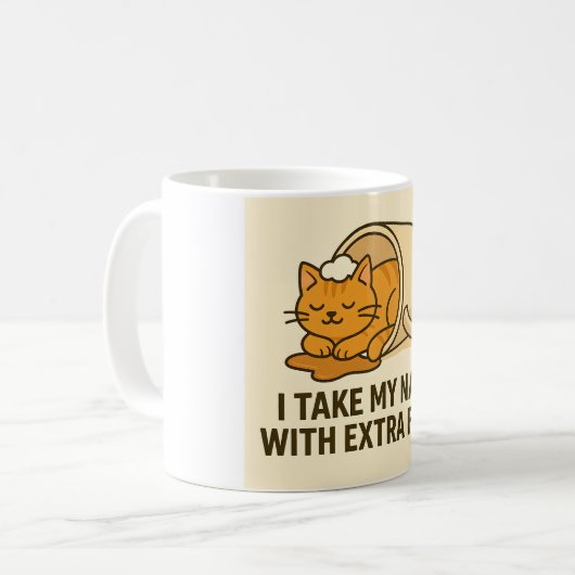 Funny cat mug  (Devant gauche)