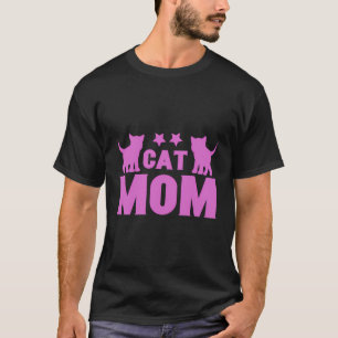 Funny Cat Mummy Moeder Mummy Cat Kitten Kat Meow T-shirt