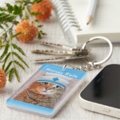 Funny Cat Nurses Rule Sleutelhanger (Voorkant Rechts)