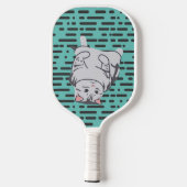 Funny Cat Pickleball Paddle (Achterkant)