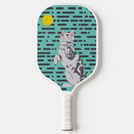 Funny Cat Pickleball Paddle