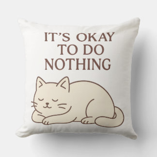 Funny Cat Pillow - Sierkussen - Schattige ontwerp