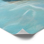 Funny Cat Pool Party Poster Bathroom Wall Art (No (Coin)