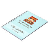 Funny Cat - Privacy Notitieboek  (Linkerzijde)