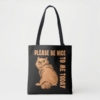 Funny Cat Quote Tomcat-design Draagtas