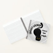 Funny Cat Ready to Pounce Notitieboek (Binnen)