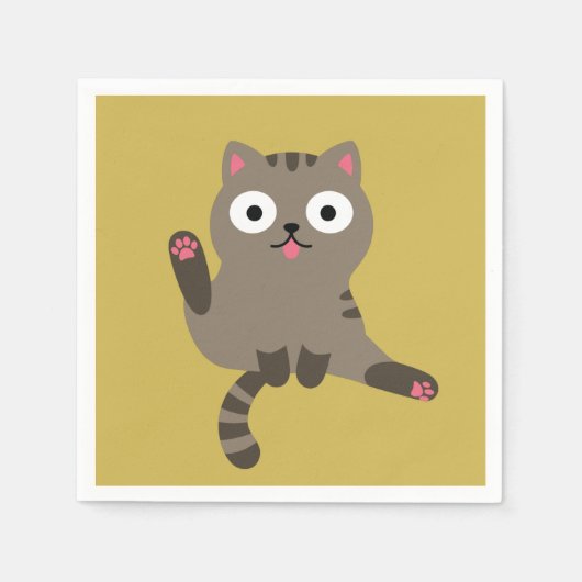 Funny Cat Servet (Voorkant)
