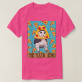 Funny Cat Shirt, Funny Pizza Cat Lovers T-shirt (Design voorkant)