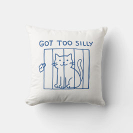 Funny Cat Sierkussen - Te Gekke Schattige