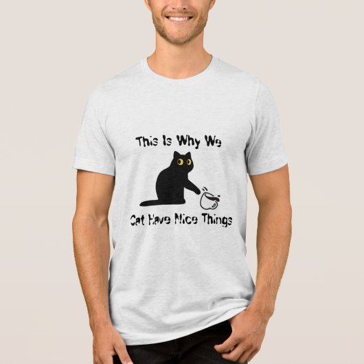 Funny Cat T-Shirt (Voorkant)